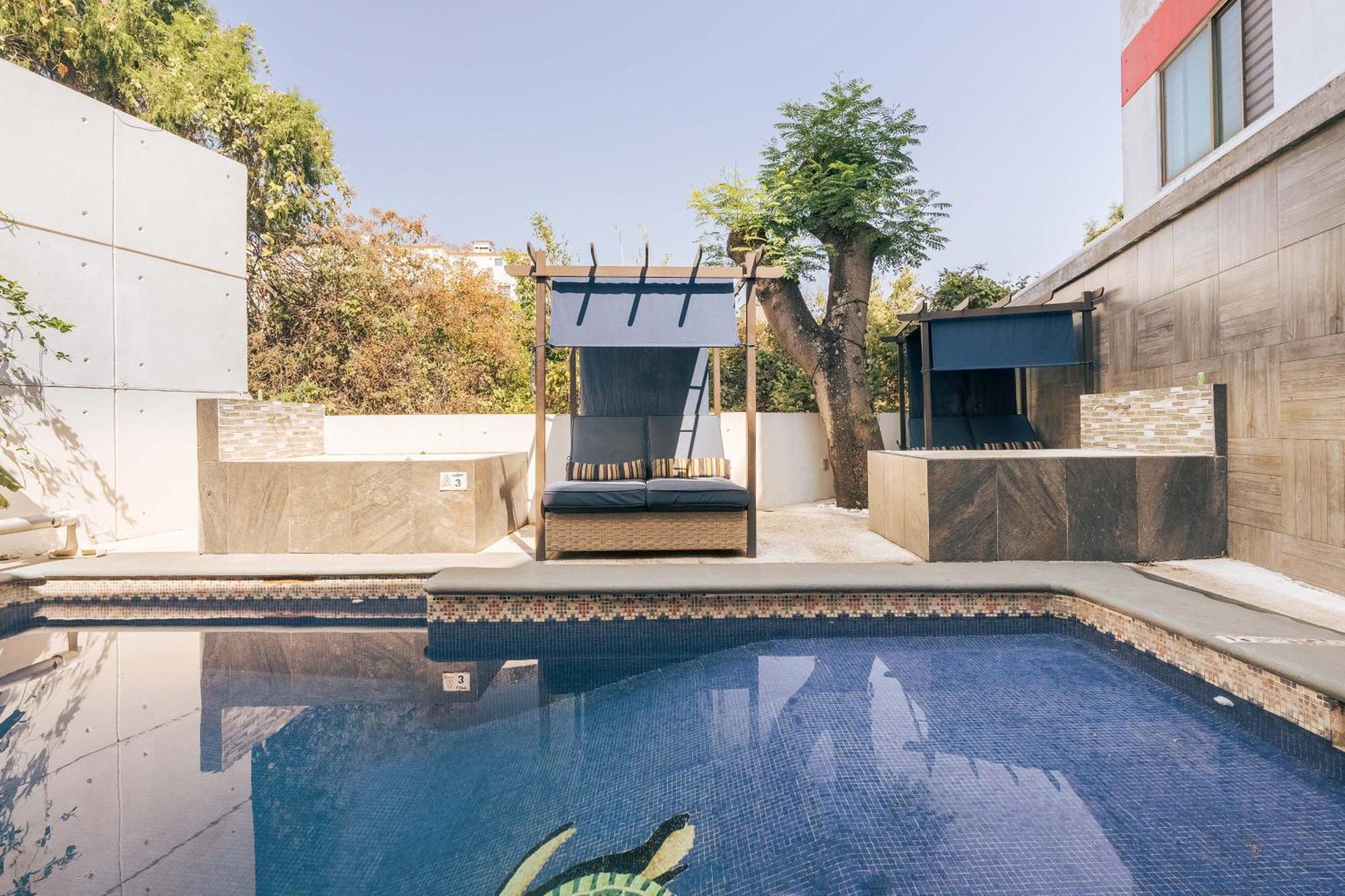 Loft Arte Y Diseno Alberca Climatizada, Amenidades Y Lujo, Terraza Privada Con Asador De Carbon, Cuernavaca Somos Los Unicos Que Te Ofrecemos Para Tu Uso Personal Y Exclusivo 2 Jacuzzis Con Agua Caliente Y Sistema De Hidromasaje Tipo Spa エクステリア 写真